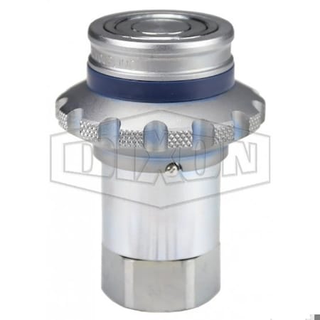 Dixon 1/2 ISO16028 COUP, 1/2 F-NPTF STEEL, FLANGE 4HTF4-FS
